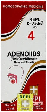 REPL Dr. Advice No.4 Adenoids Drop bottle of 30 ml drop