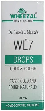 Wheezal WL07 Cold And Cough Drop bottle of 30 ml drop