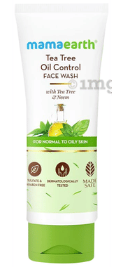 Mamaearth Tea Tree Face Wash Vitamin C Daily Glow Face Wash For Healthy Skin | Paraben & SLS-Free | Face Care Product for All Skin Types tube of 100 ml face wash by Mamaearth – Shop authentic Mamaearth products. Free S/H Singapore, Dubai, Japan. Trusted since 2013, 50K+ orders