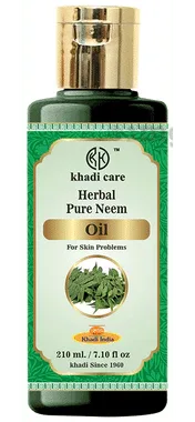 Khadi Care Herbal Oil bottle of 210 gm oil