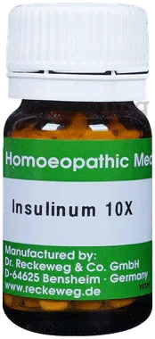 Dr. Reckeweg Insulinum Trituration Tablet 10X bottle of 20 gm trituration tablet