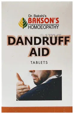 Bakson's Dandruff Aid Tablet bottle of 75 tablets