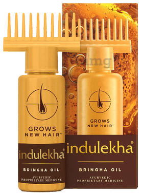 Indulekha Bringha Oil Reduces Hair Fall and Grows New Hair Oil bottle of 50 ml oil by Adven – Shop authentic Adven products. Free S/H Singapore, Dubai, Japan. Trusted since 2013, 50K+ orders wor
