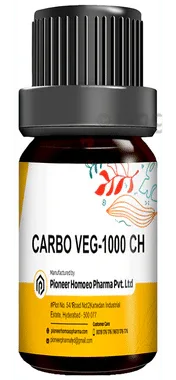 Pioneer Pharma Carbo Vegetabilis Globules Pellets Multidose Pills Tablet 1000 CH bottle of 150 tablets