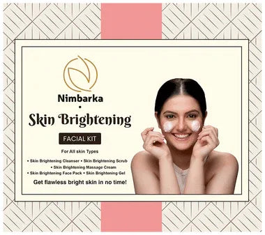 Nimbarka Skin Brightening Facial Kit box of 250 gm kit
