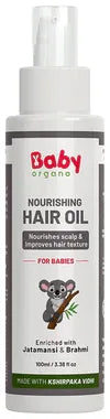 Baby Organo Nourishing Hair Oil bottle of 100 ml oil