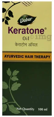 Dabur Keratone Oil | Ayurvedic Hair Therapy bottle of 100 ml oil