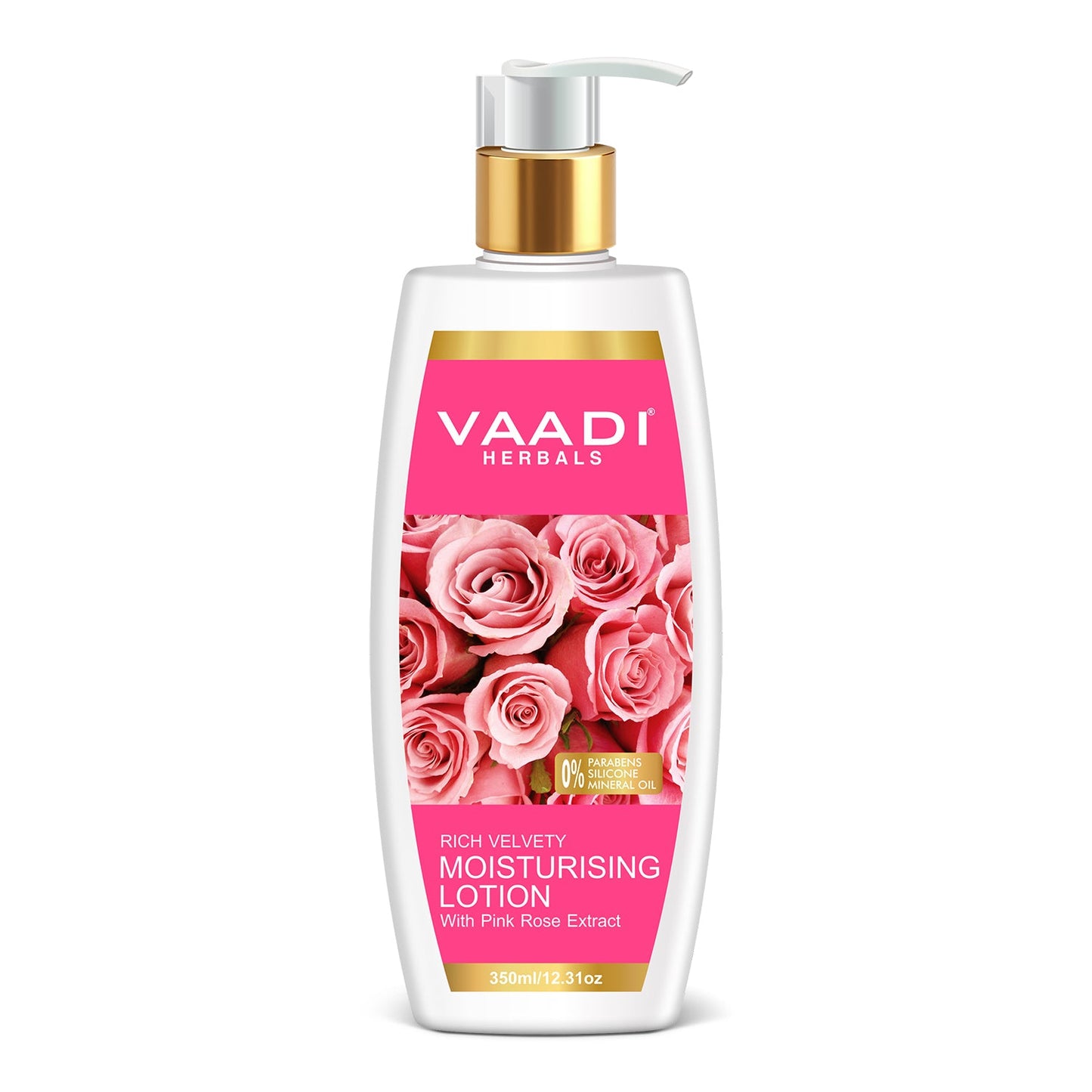 Moisturising Lotion With Pink Rose Extract (350 ml)