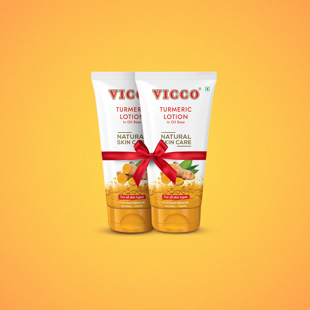 Vicco Turmeric Lotion In Oil Base
