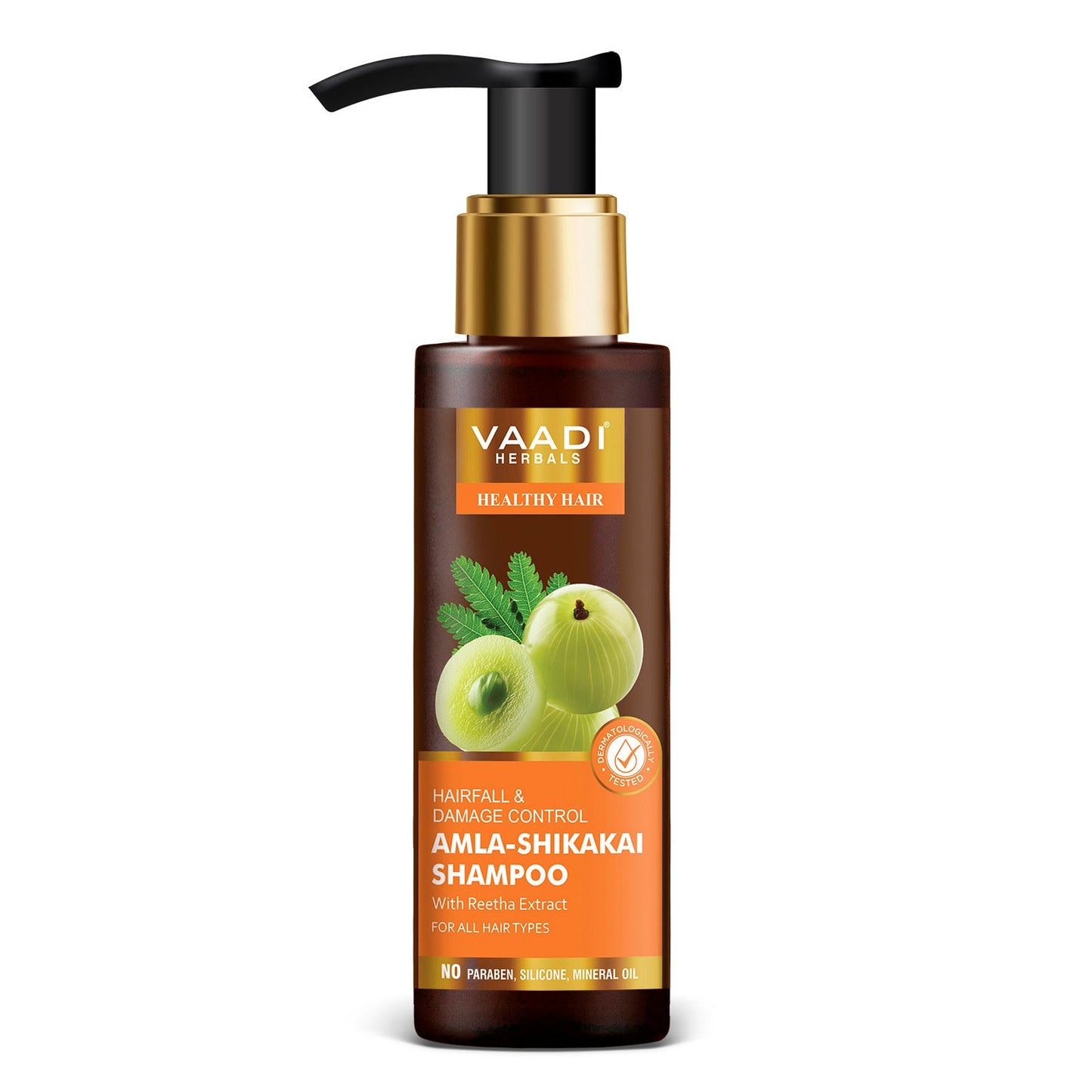 Amla Shikakai Shampoo - Hairfall & Damage Control (110 ml)