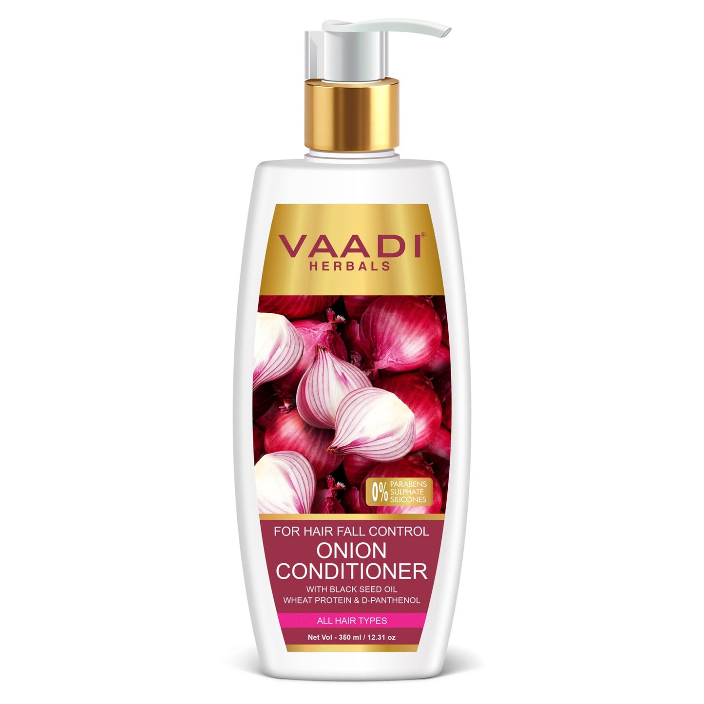 Onion Conditioner with Black Seed Oil Wheat Protein & Coconut (350 ml)