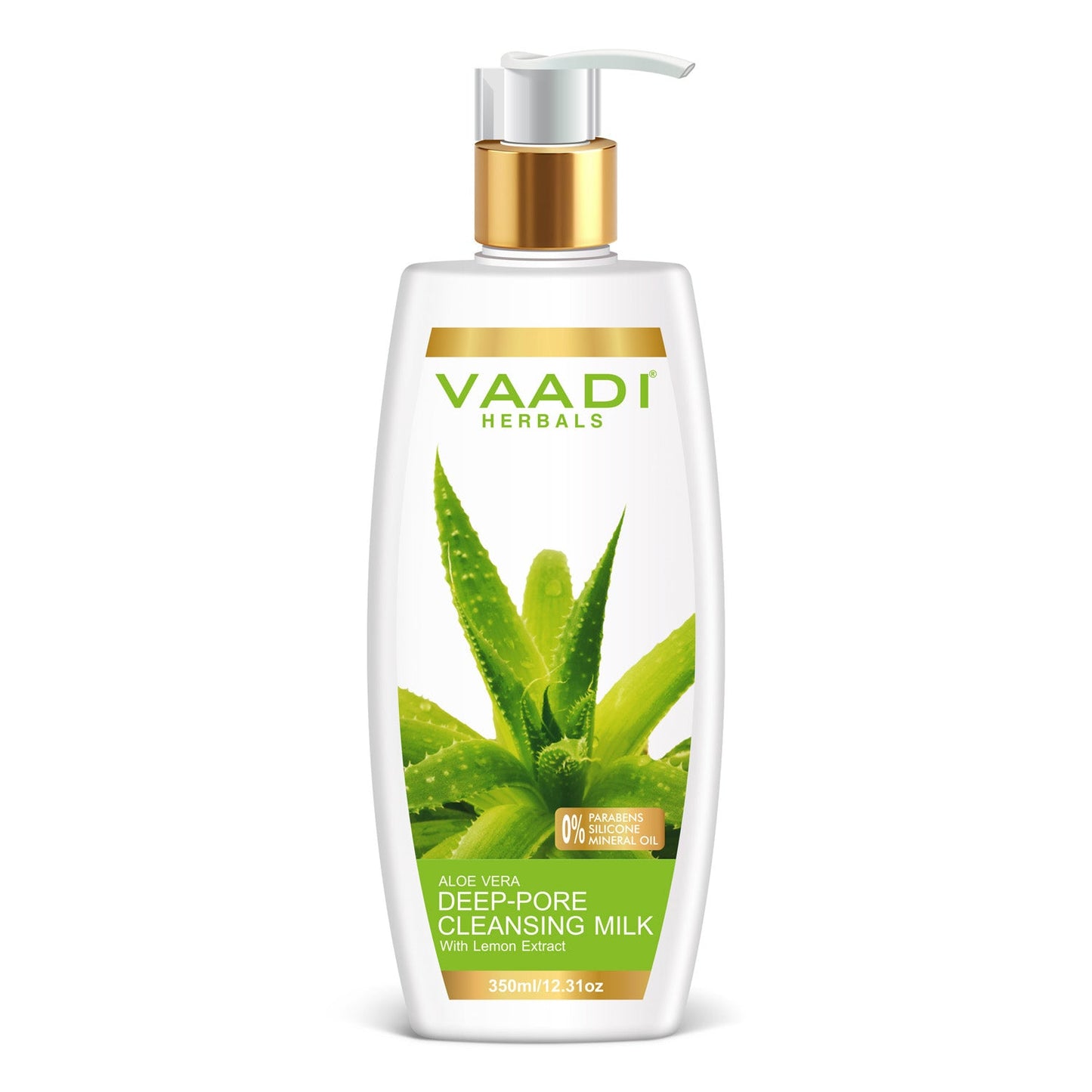 Aloe Vera Deep Pore Cleansing Milk With Lemon Extract (350 ml)