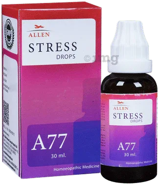 Allen A77 Stress Drop bottle of 30 ml drop