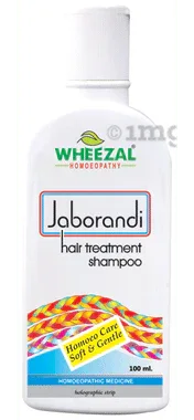 Wheezal Homoeopathy Jaborandi Hair Treatment Shampoo bottle of 100 ml shampoo