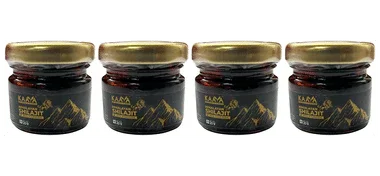 Kaaya Himalayan Shilajeet (20gm Each) combo pack of 4 jar