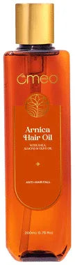 Omeo Arnica Hair Oil bottle of 200 ml oil