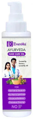 EverHa Ayurveda Hair Care Oil (100ml Each) box of 1 bottle