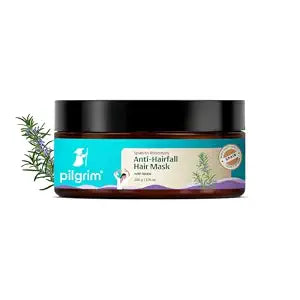 Pilgrim Spanish Rosemary Anti Hairfall Hair Mask, 200Gm With Biotin For Reducing Hair Fall