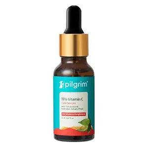 Pilgrim 15% Vitamin C Serum 20 ml for Glowing Skin with Ferulic Acid & Kakadu Plum