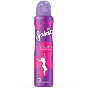 Spinz Enchante Perfumed Deo for Women, with International Fragrances for Long Lasting Fres