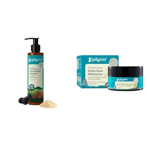Pilgrim Patua & Keratin Hair SMOOTHENING SHAMPOO for Dry & Frizzy hair 200 ml & Korean Lig