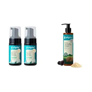 Pilgrim Korean 1.5% Salicylic(Bha) & 2% Glycolic Acid(Aha) Foaming Face Wash For Oily & Ac