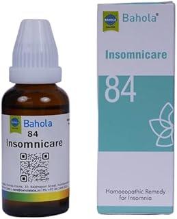 Bahola Insomnicare Drops 30ml | Insomnia Relief | Natural Sleep Aid | Homeopathic Insomnicare | Stress and Anxiety Management | Sleep Pattern Regulation, Pack of 1