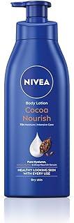 NIVEA Cocoa Nourish 400ml Body Lotion with Deep Moisture Serum| 48 H Moisturization | With Cocoa Butter & Coconut Oil | Non Greasy & Healthy Looking Skin |For Very Dry Skin