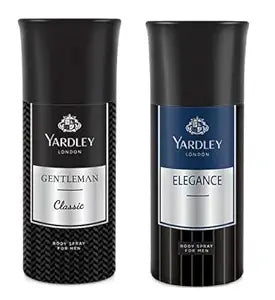 Yardley London Liquid Deodorant For Men Gentleman And Elegance Combo Pack 2 (150 Ml)