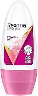 Rexona Powder Dry Underarm Odour Protection Floral Deodorant Roll On For Women, 50Ml