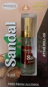 Patanjali SANDAL Roll-ON Attar/Perfume/Scent 6ml