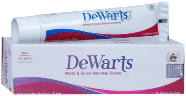 Allen Dewarts Cream tube of 25 gm cream