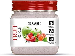DR.RASHEL Fruit exfoliator For Face & Body (380 Ml) | All Skin |Cleanser Scrub For Deep Exfoliation | Dead Skin Remover | Tan Removal | Blackhead Remover