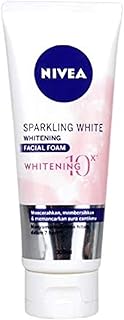 NIVEA Sparkling Bright Facial Foam with Pearl Micro Serum – 100g | 10x Brightening for All Skin Types