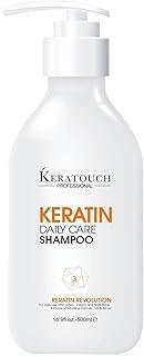 KERATOUCH 250 ml Keratin Daily Care Shampoo | For damaged, treated, dry and frizzy hair | Smoothing & Control Of Frizzy/Dry Hair For All Hair Types
