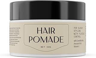 Arata Hair Pomade (50 GM) | Infused With Shea Butter, Avocado Oil & Vitamin E | For Glossy Styling With Flexible Control