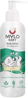 Mylo Baby Body Lotion 200ml | Made Safe Certified | Dermatologically Tested | Long Lasting 24 Hours Moisturization | Soothes Dryness