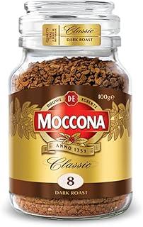 Moccona Classic Dark Roast Instant Coffee 100g | Imported Coffee | Premium Arabica & Robusta Blend | Freeze-Dried | Bold & Strong Flavor