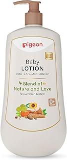 Pigeon Baby Lotion with Marshmallow Root Extract, Carrot Seed Oil, Sweet Almond & Olive Oil – Soothing, Lightweight Moisturizer for Delicate Skin, No Paraben, Sulphate & Alcohol -500 ml