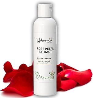 Rose Liquid Extract Water 100% Pure Natural Ingredient for making DIY Skincare Products | Toner, Soothing (200ml)