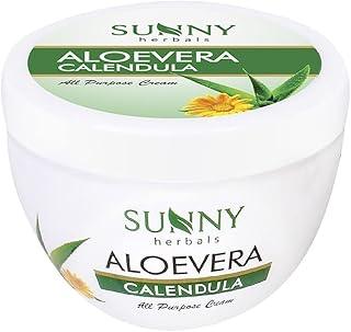 Bakson Sunny Aloevera & Calendula All Purpose Face Cream | Helps Prevent Scarring, Sunburn | Calendula Suitable For Delicate Skin | 500 gm