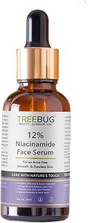TREEBUG Niacinamide Serum 12% | Niacinamide Serum For Face,Acne | Skin Brightening Serum | Hyaluronic Acid | Pack of 1