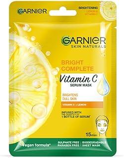 Garnier Skin Naturals, Face Mask, Hydrating, Brightening & Anti-Dark Spots, Bright Complete, 1 pc, 28g