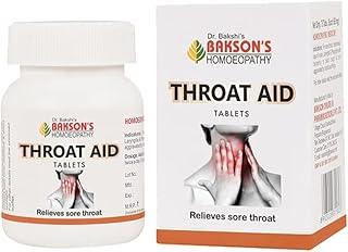 Dr. Bakshi's BAKSON'S HOMOEOPATHY BAKSON THROAT AID TABLETS | For Throat Pain & Dryness | Relieves Sore Throat | 75 Tablets