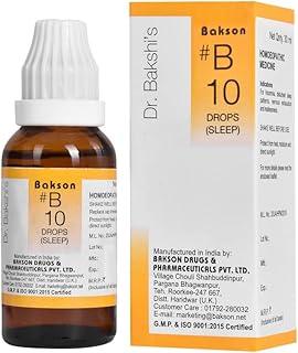 Dr. Bakshi's BAKSON'S HOMOEOPATHY# B 10 Sleep Drops (30 mililitre)