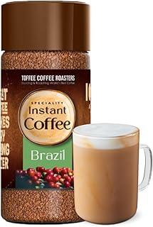 Toffee Coffee Roasters | Brazil Speciality Instant Coffee | As Seen On Shark Tank | 50 gm | Arabica | Ready in Seconds | Makes 25 Cups