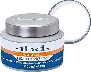 MY COLORS IBD HARD GEL,LED/UV BUILDER GEL - White 56g Builder Gel and Strengthener Gel for Hard, Strong Nails, Extensions and Growth