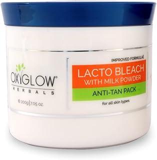 Oxyglow Herbals Golden Glow Lacto Bleach With Milk , White, 200 g | For men | For women