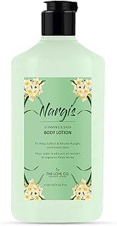 THE LOVE CO. Nargis Body Lotion - Nourishing Formula for Dry Skin - Women & Men - Enhanced with Jojoba Oil, Shea Butter, Vitamin E - 250Ml - Best for Daily Moisturizing