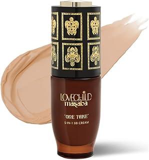 LoveChild Masaba One Take 5 in 1 BB Cream For Light Skin Tone, Benefits of Serum, Primer, Moisturizer, Concealer & SPF 20 PA ++ Matte Finish All-in-One Tint for Flawless Skin, Sweet Susie 30ml